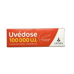 Vitamin D liều cao 1 ống dùng cho 3 tháng - Uvedose